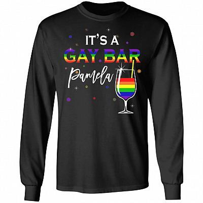It's A Gay Bar Palema LGBT Pride Hoodie - Sweatshirt - Long Sleeve Shirt