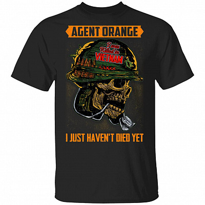 Agent Orange I Was Killed In Vietnam I Just Haven't Died Yet T-Shirt - Vietnam Veteran Shirt