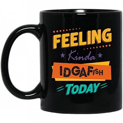 11 oz. Black Mug