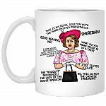 Good Heavens No Sheridan Hyacinth Buc-ket Coffee Mug - Travel Mug - Beer Stein - Water Bottle