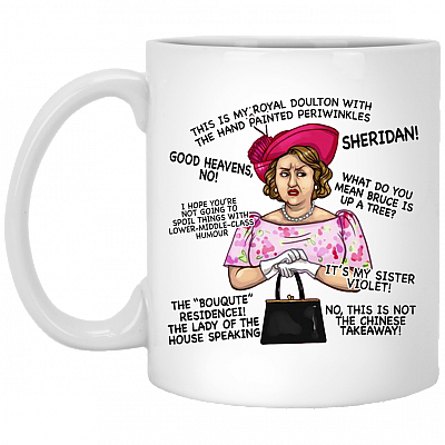 Good Heavens No Sheridan Hyacinth Buc-ket Coffee Mug - Travel Mug - Beer Stein - Water Bottle