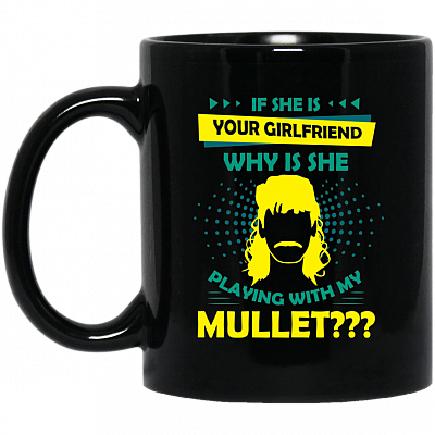 11 oz. Black Mug