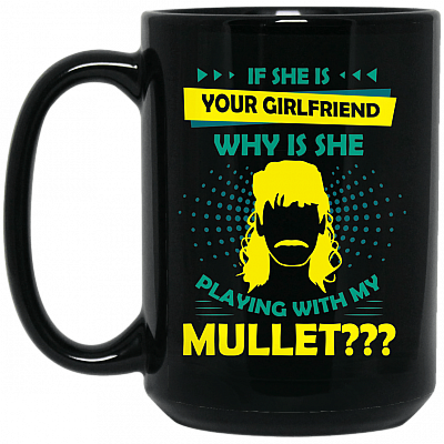15 oz. Black Mug