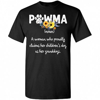 Pawma Definition T-Shirt - Dog Grandma Shirt