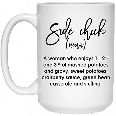 15 oz. White Mug