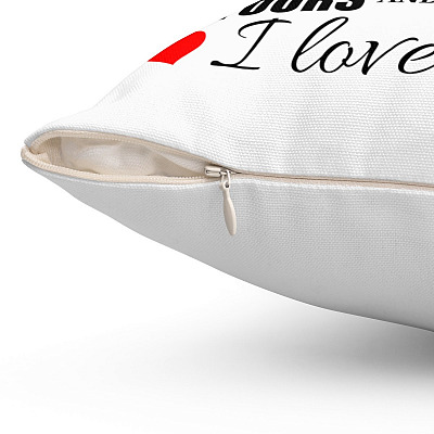 Alternative view of To My Love The Day I Met You I Found My Missing Piece Be Yours and Only Yours Throw Pillow - Decorative Pillow