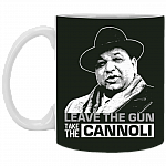 Leave The Gun Take The Cannoli Ceramic Coffee Mug - Beer Stein - Water Bottle - Color Changing Mug