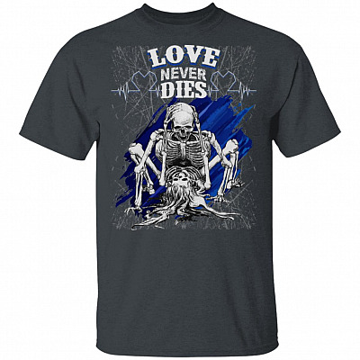 Alternative view of Love Never Dies T-Shirt - Love T-Shirt