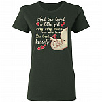 and She Loved A Little Girl Very Very Much More Than She Loved Herself Elephants Mothers Ladies T-Shirt