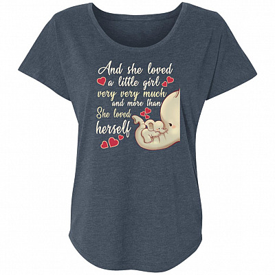 Ladies Triblend Dolman Sleeve