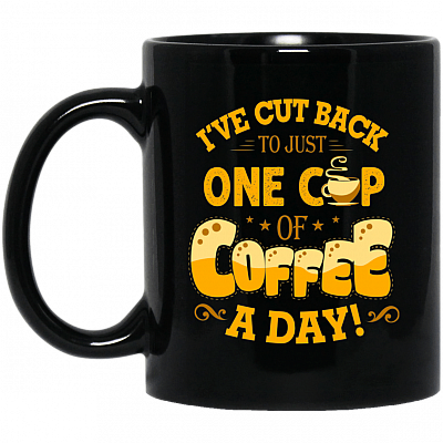 11 oz. Black Mug