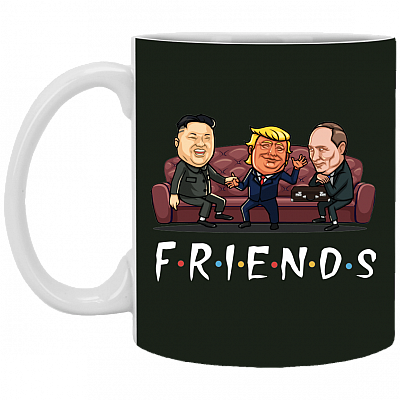 Funny Friend Trump Putin Kim Jong-un Ceramic Coffee Mug