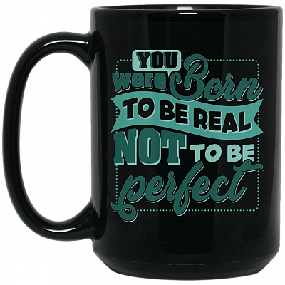 15 oz. Black Mug