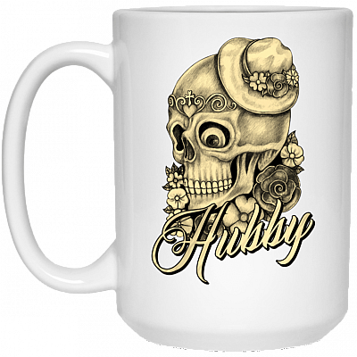 15 oz. White Mug