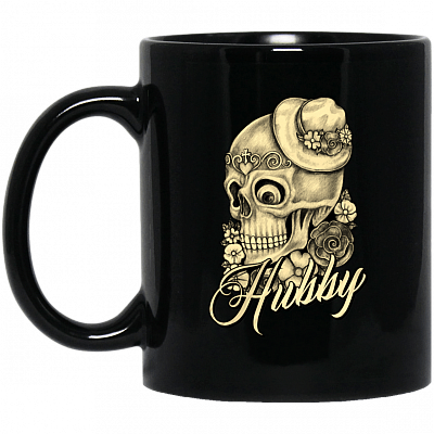 11 oz. Black Mug