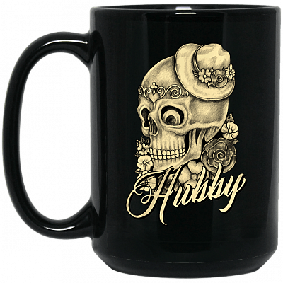 15 oz. Black Mug