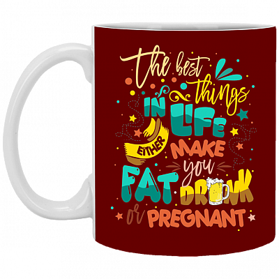 11 oz. White Mug