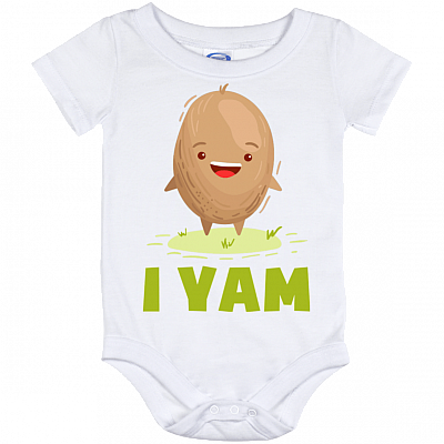 I Yam Baby Onesie - Baby Infant Bodysuit - Parent Baby Matching Shirt