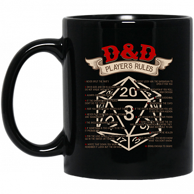 11 oz. Black Mug