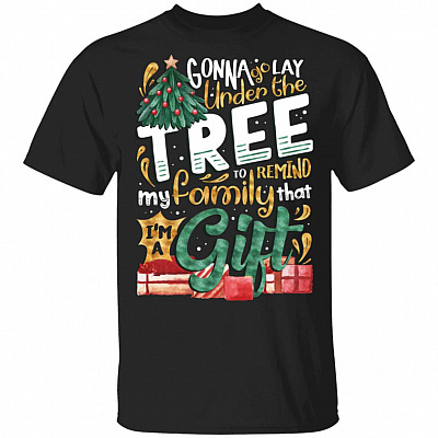 Gonna Go Lay Under The Tree To Remind I'm A Gift T-shirt - V-Neck Tee