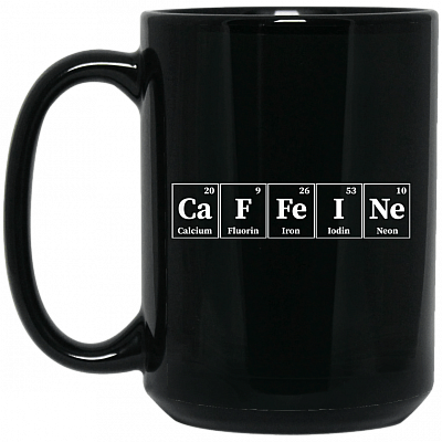 15 oz. Black Mug