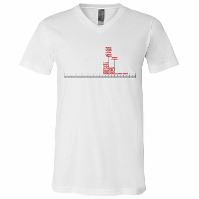 The Possessive Fiction Series Names T-shirt - V-neck Tee