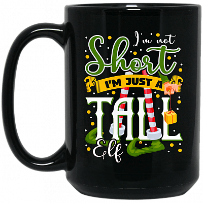 15 oz. Black Mug