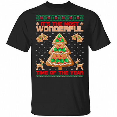 It's The Most Wonderful Time Of The Year Christmas Debbie Cake T-Shirt