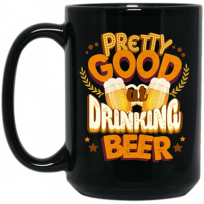 15 oz. Black Mug