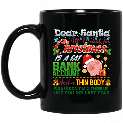 11 oz. Black Mug