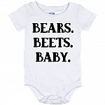 Bears Beets Baby Funny Baby Onesie - Baby Infant Bodysuit