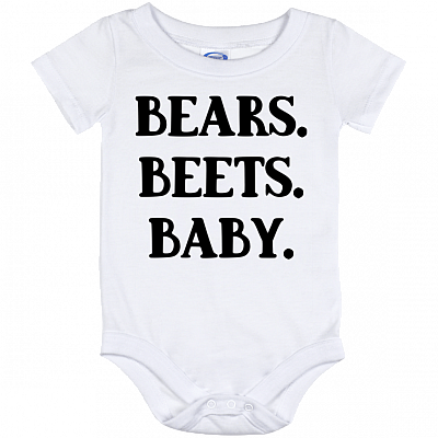 Bears Beets Baby Funny Baby Onesie - Baby Infant Bodysuit