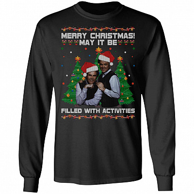 Merry Christmas May It Be Filled With Activities Hoodie