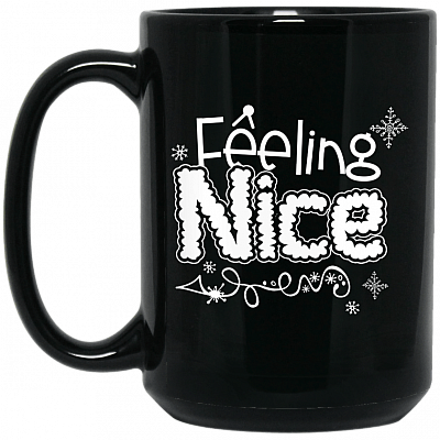 15 oz. Black Mug
