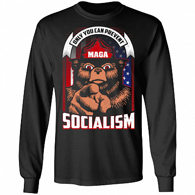 Only You Can Prevent Socialism Hoodie - Sweatshirt - Long Sleeve Shirt
