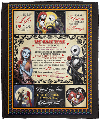 My Only Love Fleece Blanket - Premium Sherpa Blanket - Woven Blanket