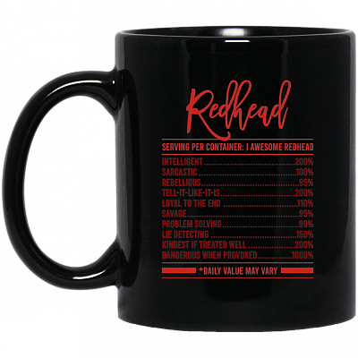11 oz. Black Mug