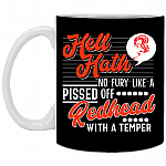 Hell Hath No Fury Like A Pissed Off Redhead With A Temper Coffee Mug - Beer Stein - Water Bottle