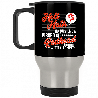 14 oz. Silver Travel Mug