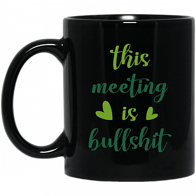 11 oz. Black Mug