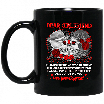 11 oz. Black Mug