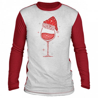 Alternative view of Christmas Glass Light Ugly Christmas Sweater Long Sleeve