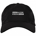 Make Racism Wrong Again Anti Trump Twill Cap - High-Profile Snapback -Trucker Hat