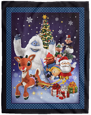 Cozy Plush Fleece Blanket - 60x80