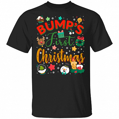 Bump's First Christmas Funny T-Shirt