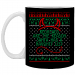 Redheads Are The Reason Santa Has A Naughty List Ceramic Coffee Mug - Beer Stein - Water Bottle