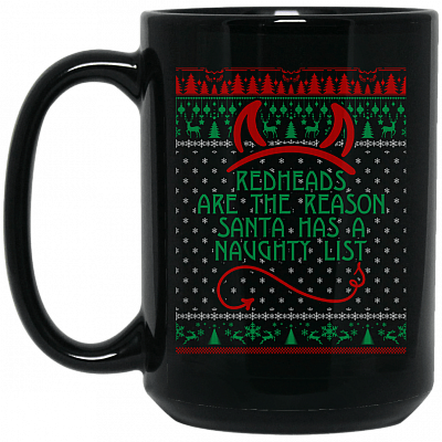 15 oz. Black Mug