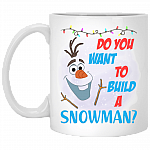 Funny Do You Want To Build A Snowman Ceramic Mugs and Beer Stein