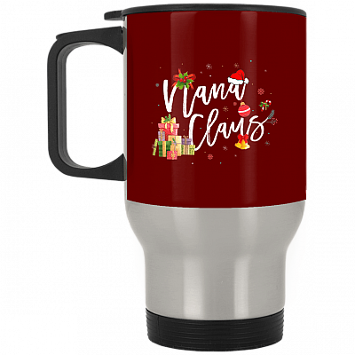 14 oz. Silver Travel Mug