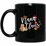 Nana-Claus Funny Christmas Ceramic Coffee Mug - Water Bottle - Color Changing Mug